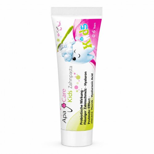 ApaCare KIDS Toothpaste 0-6 Years Vaikiška dantų pasta
